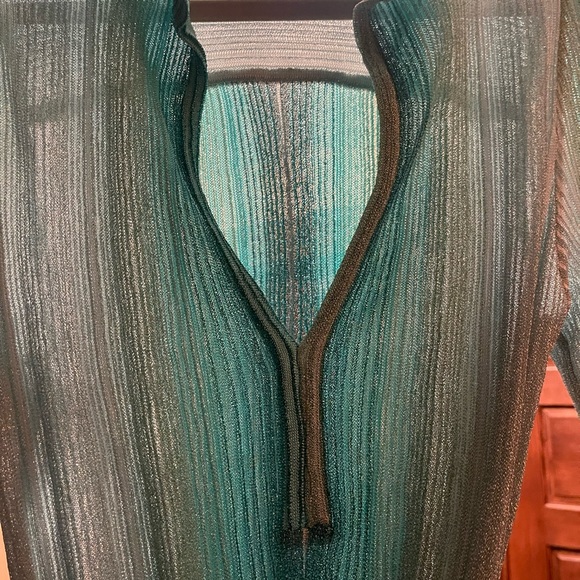 Missoni Mare Swim Cover Up Dress size 46 Like New Gorgeous Shimmer - Picture 6 of 8